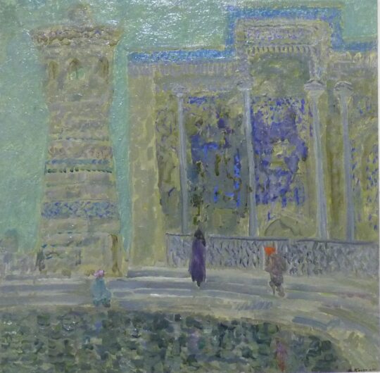 Kosmin, Russian art, oriental landscape