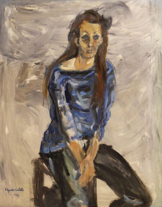 Corbelli, Italian painting, woman