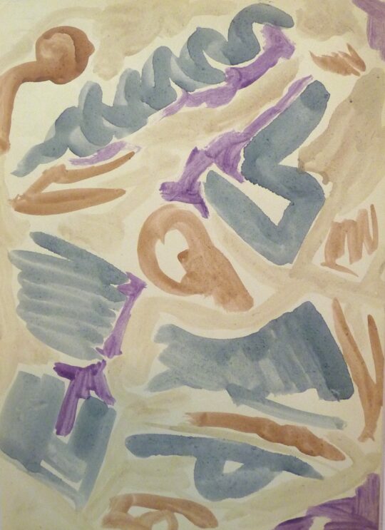 Corbelli, Italian painting, abstract