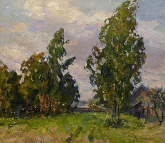 Vaichlia, Russian art, painting, landscape