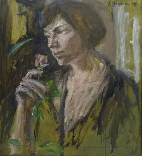 Faraoni, italian painting, woman, portrait