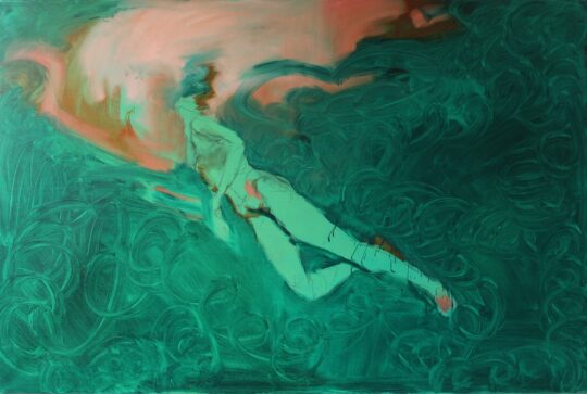 Lykke Madsen, pittrice danese, pittura contemporanea, acqua