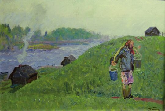 Tkacev, pittura russa, fratelli Tkacev, postimpressionismo russo