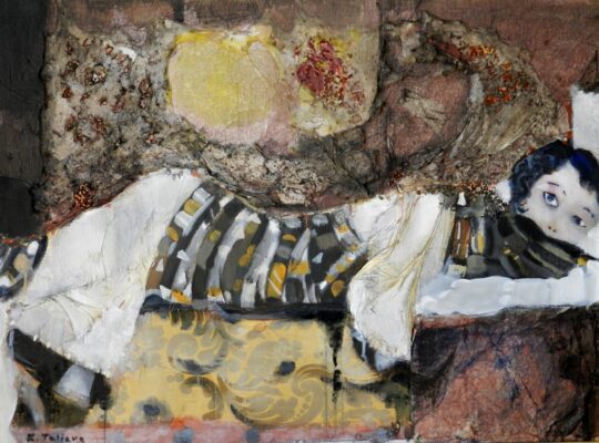 Riccardo Taliano, pittura italiana, Novecento, ragazza