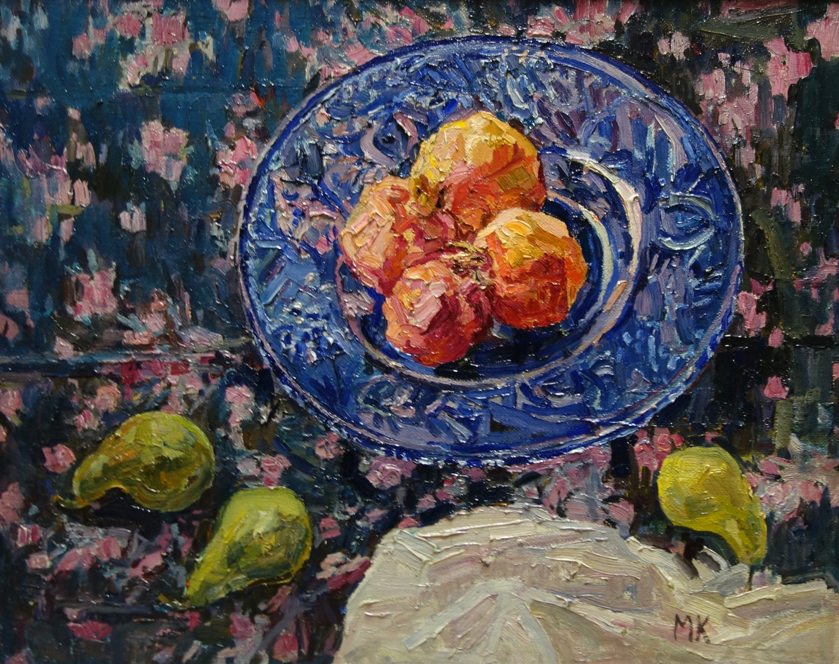 Kopitzeva, Russian painting, Russian post impressionism, still life