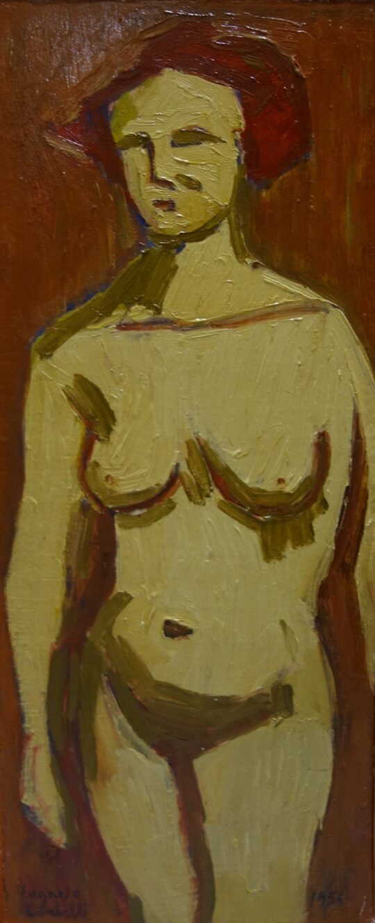 Corbelli, Italian painting, nude, woman