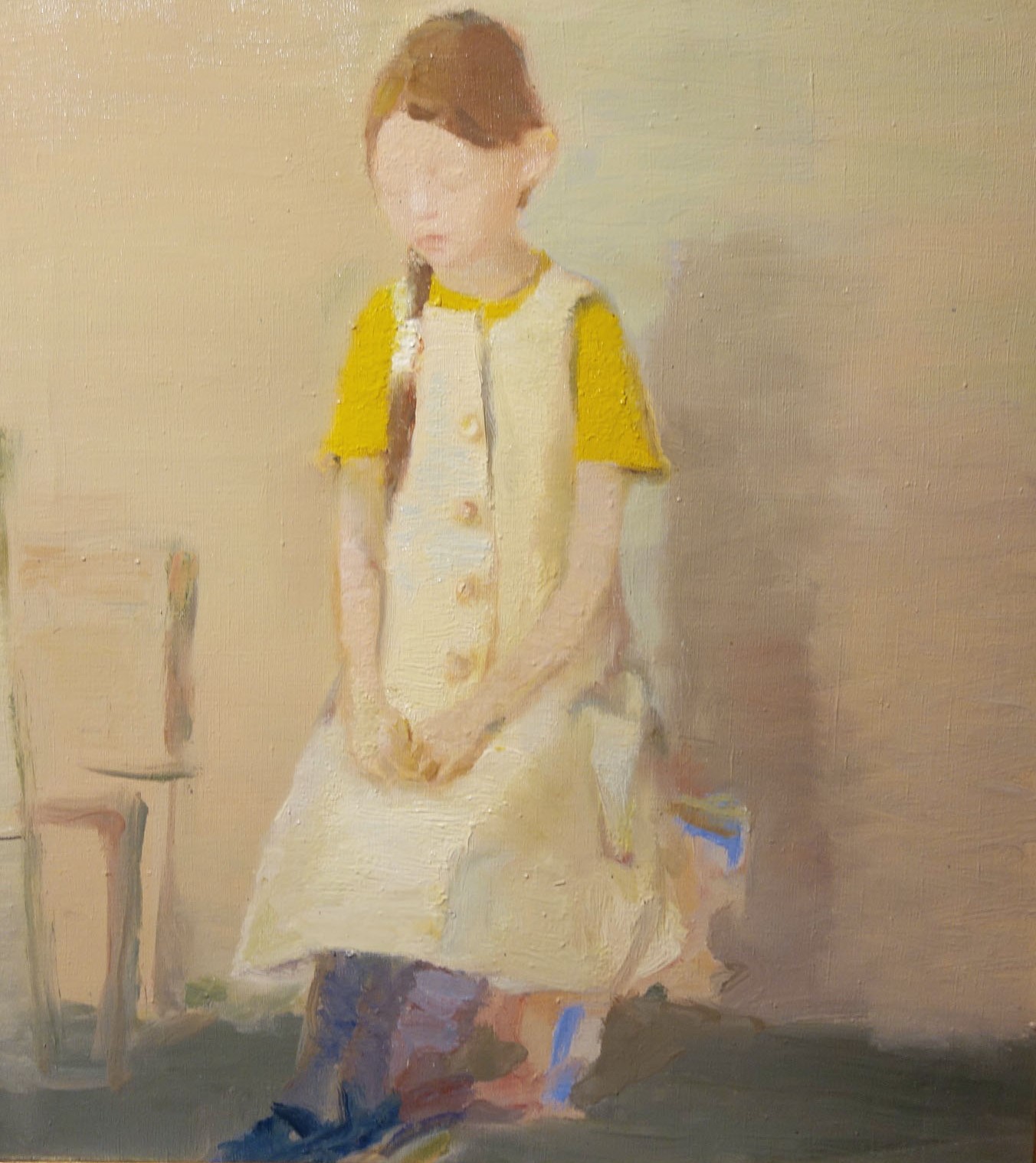 Smekalov, Russian painting, little girl, portrait