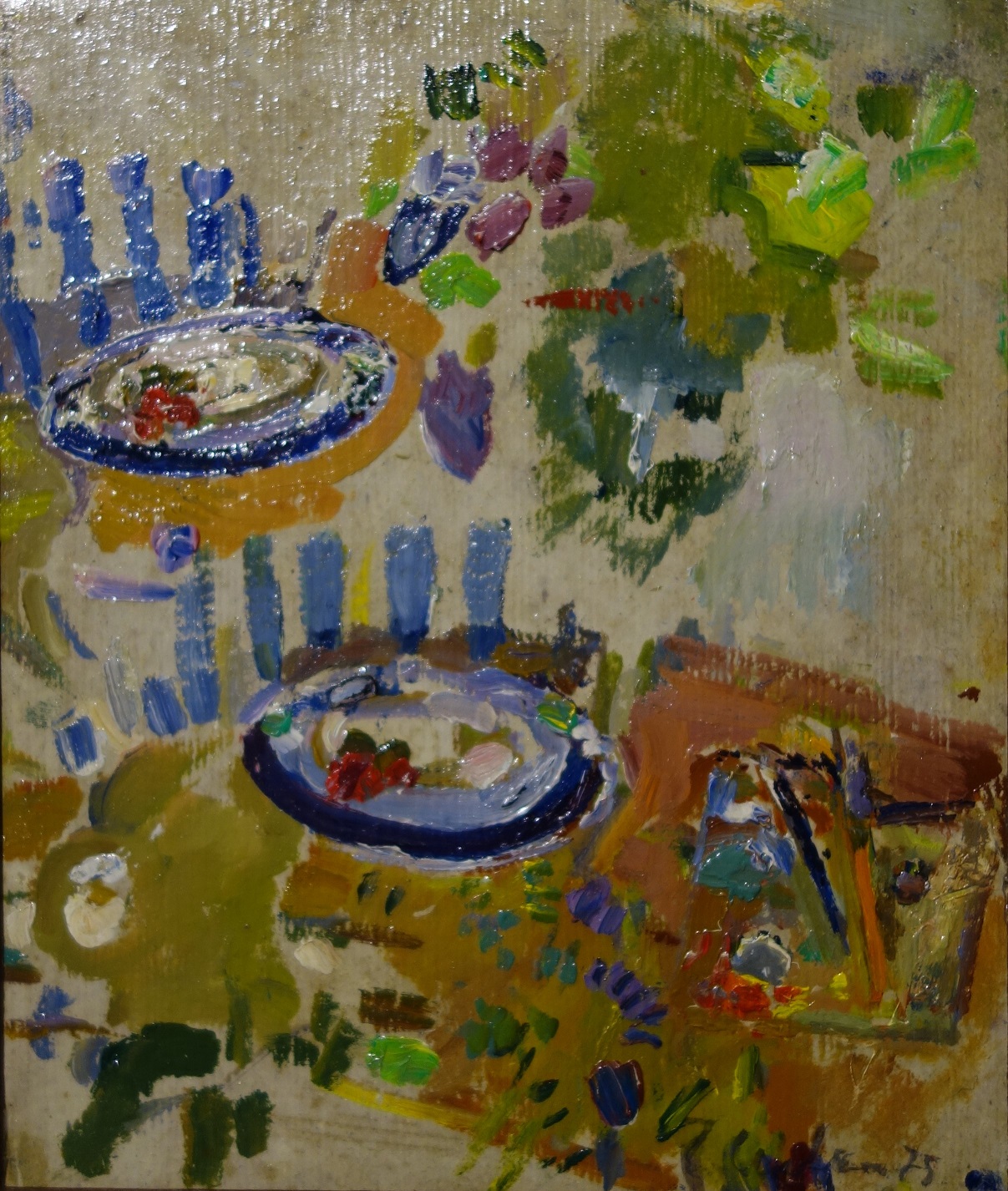 Savinov, pittura russa, Impressionismo sovietico, post impressionismo russo, tavola