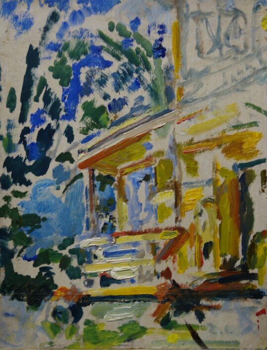 Savinov, pittura russa, Impressionismo sovietico, post impressionismo russo, dacia