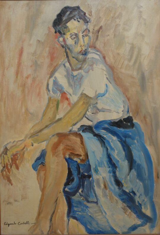 Corbelli, pittura italiana, Novecento, espressionismo, donna, figura