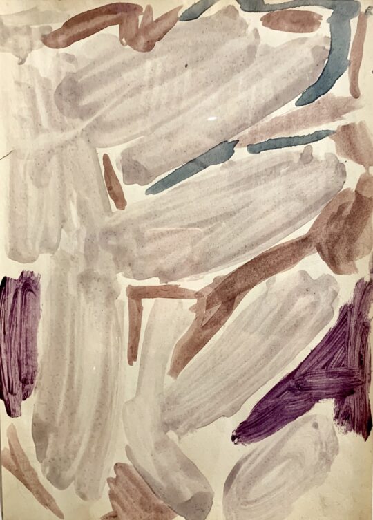 Corbelli, Italian painting, XX century, abstraction