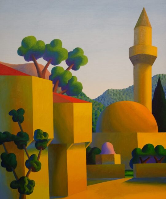 Salvo, pittura italiana, paesaggio, Bosnia, Erzegovina