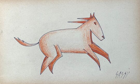 Sassu, pittura italiana, Futurismo, cavallo